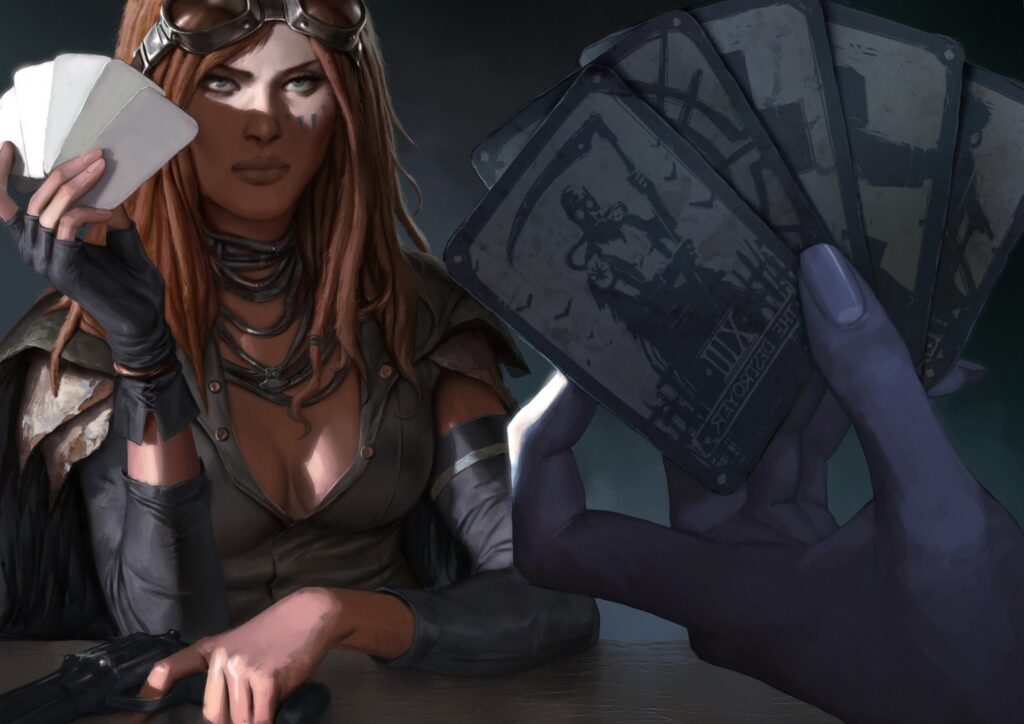 Gerando Aventuras com um Baralho! (Bernardo Brum) - RPG - Role Playing Game - RPG - Mestre Charles Corrêa - - Apenas saque quatro cartas e construa sua aventura!
