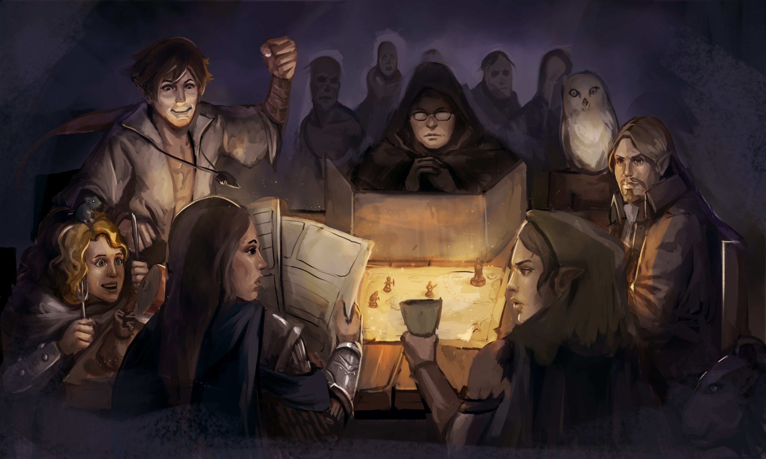 Mapas de Ravenloft da Fraternity of Shadows (admin – Masmorras e Dragões)