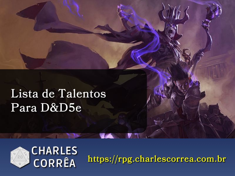Lista de Talentos para D&D5e