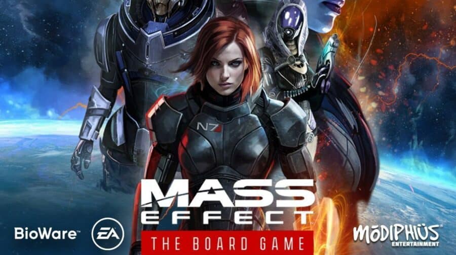 Mass Effect Vira Jogo De Tabuleiro Pela Modiphius.
