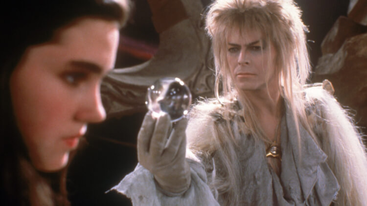 David Bowie, o Bardo e Rei dos Goblins, em o Labirinto