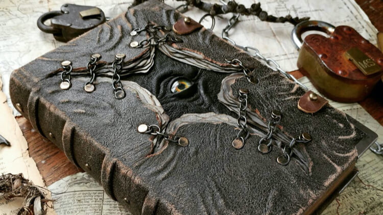 O livro Necronomicon em sua possível versão original