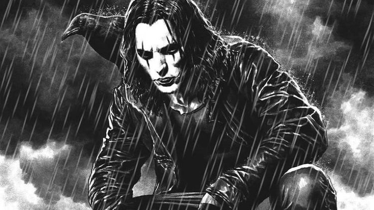 O Corvo – Parte 2: Adaptação para D&D 5e - RPG - Role Playing Game - RPG - Mestre Charles Corrêa - RolePlay Game, RPG, RPG de mesa, RPG Notícias - Se na primeira parte deste artigo exploramos a tragédia de Eric Draven, o Corvo, e as temáticas de ressurreição e vingança, agora é hora de mergulharmos em uma adaptação prática deste personagem para diferentes sistemas de RPG. O Corvo, em sua missão de justiça sobrenatural, carrega em si não apenas o fardo de seu próprio O post O Corvo – Parte 2: Adaptação para D&D 5e apareceu primeiro em UniversoRPG. Eric Draven em preto e branco