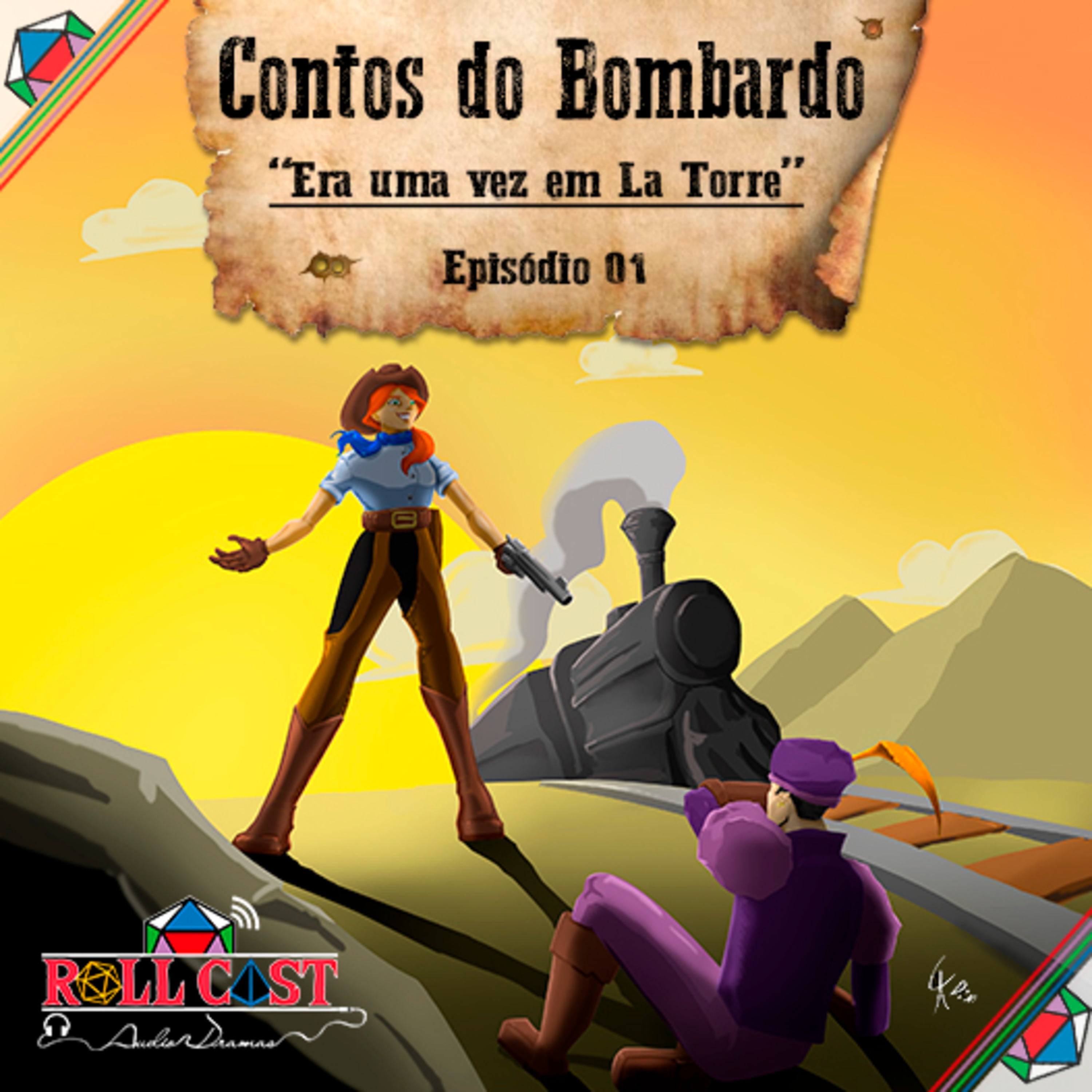 Contos Do Bombardo - Era uma vez em La Torre - Parte 1 (Roll Cast Rpg - Áudio Dramas) - Dicas - RPG - Mestre Charles Corrêa - - Para uma experiência completa, sempre utilize fones de ouvido! Olá queridos amigos e ouvintes... é com muito orgulho que damos início a nossa segunda temporada. Como de costume gostaríamos de agradecer a vocês que junto conosco embarcaram nessa jornada. E os nossos agradecimentos mais que especiais aos nossos padrinhos;
- Álvaro Castilho, Anderson Kill, Fabrício Leonardo, Henrique Moletta, Ivan Lemos, Leandro Lisboa, Lucas Botigelli, Marina Jardim, Matheus Dollynho, Patrícia Bernardo, Rolando Histórias Podcast, Thiago C de Castro. E se assim como esses padrinhos, você curte o nosso trabalho, considere ser um apoiador também. Tá a fim de nos dar uma força não deixando o projeto morrer a arcando com os nossos custos? Conheça nosso programa de apoio em Picpay ou Padrim a partir de R$ 1,00 você já nos ajuda! A nossa segunda temporada, como de costume e se depender de nós vai virar uma tradição, vai contar com vozes mais que especiais da podosfera. Serão 5 episódios de um faroeste que vai prende-los do início ao fim. Agora sem mais delongas, acendam uma fogueira, abram um bom pingoblin e preprarem-se para descobrir onde o Bombardo se meteu dessa vez! Ficha Técnica
Roteiro: Marcos Souza.
Edição, sonorização: Luiz Massis em parceria com Athelas Produções.
Capa deste Episódio: Álvaro Castilho Com as vozes de: Marcos Souza, como Bombardo.
Jujuba, como Jane.
Renan Caicque, como Vince.
Gustavo Vidal, como Engraxate.
Fábio Barreto, como Sr. Harold.
Adão Domingos, como Cacique Cobra Coral.
Marcelo Guaxinim, como Faca Laranja.
Luciana Vidal, como Voz Misteriosa.
Newton Nitro, como Barman.
Alan Xavier, como Bêbado.
GG, como Búfalo Billy.
Jeferson Stankowski, como Caçador de recompensas.
Thata Finotto, como Carmen Cruz
Lucas Dressler, como Chen.
Marina Jardim, como mulher civil.
Danilo Batistini, como Xerife. Nosso muito obrigado a você ouvinte que nos apoia, comenta e compartilha nossos episódios. Não deixe de nos seguir nas redes sociais e nos avaliar no iTunes, e demais agregadores, isso é o que nos motiva a seguir em frente!
Twitter
Facebook
Instagram
Youtube
E-mail: rollcastrpg@gmail.com ou contato@rollcastrpg.com
#RollcastRPG #AudioDrama #Storytelling #StorytellingBR #PodcastBR #Faroeste #Western
Para uma experiência completa, sempre utilize fones de ouvido!
Olá queridos amigos e ouvintes... é com muito orgulho que damos início a nossa segunda temporada. Como de costume gostaríamos de agradecer a vocês que junto conosco embarcaram nessa jornada. E os nossos agradecimentos mais que especiais aos nossos padrinhos;
- Álvaro Castilho, Anderson Kill, Fabrício Leonardo, Henrique Moletta, Ivan Lemos, Leandro Lisboa, Lucas Botigelli, Marina Jardim, Matheus Dollynho, Patrícia Bernardo, Rolando Histórias Podcast, Thiago C de Castro.
E se assim como esses padrinhos, você curte o nosso trabalho, considere ser um apoiador também. Tá a fim de nos dar uma força não deixando o projeto morrer a arcando com os nossos custos? Conheça nosso programa de apoio em Picpay ou Padrim a partir de R$ 1,00 você já nos ajuda!
A nossa segunda temporada, como de costume e se depender de nós vai virar uma tradição, vai contar com vozes mais que especiais da podosfera. Serão 5 episódios de um faroeste que vai prende-los do início ao fim.
Agora sem mais delongas, acendam uma fogueira, abram um bom pingoblin e preprarem-se para descobrir onde o Bombardo se meteu dessa vez!
Ficha Técnica
Roteiro: Marcos Souza.
Edição, sonorização: Luiz Massis em parceria com Athelas Produções.
Capa deste Episódio: Álvaro Castilho
Com as vozes de:
Marcos Souza, como Bombardo.
Jujuba, como Jane.
Renan Caicque, como Vince.
Gustavo Vidal, como Engraxate.
Fábio Barreto, como Sr. Harold.
Adão Domingos, como Cacique Cobra Coral.
Marcelo Guaxinim, como Faca Laranja.
Luciana Vidal, como Voz Misteriosa.
Newton Nitro, como Barman.
Alan Xavier, como Bêbado.
GG, como Búfalo Billy.
Jeferson Stankowski, como Caçador de recompensas.
Thata Finotto, como Carmen Cruz
Lucas Dressler, como Chen.
Marina Jardim, como mulher civil.
Danilo Batistini, como Xerife.
Nosso muito obrigado a você ouvinte que nos apoia, comenta e compartilha nossos episódios. Não deixe de nos seguir nas redes sociais e nos avaliar no iTunes, e demais agregadores, isso é o que nos motiva a seguir em frente!
Twitter
Facebook
Instagram
Youtube
E-mail: rollcastrpg@gmail.com ou contato@rollcastrpg.com
#RollcastRPG #AudioDrama #Storytelling #StorytellingBR #PodcastBR #Faroeste #Western Contos Do Bombardo - Era uma vez em La Torre - Parte 1 (Roll Cast Rpg - Áudio Dramas) - Dicas - RPG - Mestre Charles Corrêa - - Para uma experiência completa, sempre utilize fones de ouvido! Olá queridos amigos e ouvintes... é com muito orgulho que damos início a nossa segunda temporada. Como de costume gostaríamos de agradecer a vocês que junto conosco embarcaram nessa jornada. E os nossos agradecimentos mais que especiais aos nossos padrinhos;
- Álvaro Castilho, Anderson Kill, Fabrício Leonardo, Henrique Moletta, Ivan Lemos, Leandro Lisboa, Lucas Botigelli, Marina Jardim, Matheus Dollynho, Patrícia Bernardo, Rolando Histórias Podcast, Thiago C de Castro. E se assim como esses padrinhos, você curte o nosso trabalho, considere ser um apoiador também. Tá a fim de nos dar uma força não deixando o projeto morrer a arcando com os nossos custos? Conheça nosso programa de apoio em Picpay ou Padrim a partir de R$ 1,00 você já nos ajuda! A nossa segunda temporada, como de costume e se depender de nós vai virar uma tradição, vai contar com vozes mais que especiais da podosfera. Serão 5 episódios de um faroeste que vai prende-los do início ao fim. Agora sem mais delongas, acendam uma fogueira, abram um bom pingoblin e preprarem-se para descobrir onde o Bombardo se meteu dessa vez! Ficha Técnica
Roteiro: Marcos Souza.
Edição, sonorização: Luiz Massis em parceria com Athelas Produções.
Capa deste Episódio: Álvaro Castilho Com as vozes de: Marcos Souza, como Bombardo.
Jujuba, como Jane.
Renan Caicque, como Vince.
Gustavo Vidal, como Engraxate.
Fábio Barreto, como Sr. Harold.
Adão Domingos, como Cacique Cobra Coral.
Marcelo Guaxinim, como Faca Laranja.
Luciana Vidal, como Voz Misteriosa.
Newton Nitro, como Barman.
Alan Xavier, como Bêbado.
GG, como Búfalo Billy.
Jeferson Stankowski, como Caçador de recompensas.
Thata Finotto, como Carmen Cruz
Lucas Dressler, como Chen.
Marina Jardim, como mulher civil.
Danilo Batistini, como Xerife. Nosso muito obrigado a você ouvinte que nos apoia, comenta e compartilha nossos episódios. Não deixe de nos seguir nas redes sociais e nos avaliar no iTunes, e demais agregadores, isso é o que nos motiva a seguir em frente!
Twitter
Facebook
Instagram
Youtube
E-mail: rollcastrpg@gmail.com ou contato@rollcastrpg.com
#RollcastRPG #AudioDrama #Storytelling #StorytellingBR #PodcastBR #Faroeste #Western
Para uma experiência completa, sempre utilize fones de ouvido!
Olá queridos amigos e ouvintes... é com muito orgulho que damos início a nossa segunda temporada. Como de costume gostaríamos de agradecer a vocês que junto conosco embarcaram nessa jornada. E os nossos agradecimentos mais que especiais aos nossos padrinhos;
- Álvaro Castilho, Anderson Kill, Fabrício Leonardo, Henrique Moletta, Ivan Lemos, Leandro Lisboa, Lucas Botigelli, Marina Jardim, Matheus Dollynho, Patrícia Bernardo, Rolando Histórias Podcast, Thiago C de Castro.
E se assim como esses padrinhos, você curte o nosso trabalho, considere ser um apoiador também. Tá a fim de nos dar uma força não deixando o projeto morrer a arcando com os nossos custos? Conheça nosso programa de apoio em Picpay ou Padrim a partir de R$ 1,00 você já nos ajuda!
A nossa segunda temporada, como de costume e se depender de nós vai virar uma tradição, vai contar com vozes mais que especiais da podosfera. Serão 5 episódios de um faroeste que vai prende-los do início ao fim.
Agora sem mais delongas, acendam uma fogueira, abram um bom pingoblin e preprarem-se para descobrir onde o Bombardo se meteu dessa vez!
Ficha Técnica
Roteiro: Marcos Souza.
Edição, sonorização: Luiz Massis em parceria com Athelas Produções.
Capa deste Episódio: Álvaro Castilho
Com as vozes de:
Marcos Souza, como Bombardo.
Jujuba, como Jane.
Renan Caicque, como Vince.
Gustavo Vidal, como Engraxate.
Fábio Barreto, como Sr. Harold.
Adão Domingos, como Cacique Cobra Coral.
Marcelo Guaxinim, como Faca Laranja.
Luciana Vidal, como Voz Misteriosa.
Newton Nitro, como Barman.
Alan Xavier, como Bêbado.
GG, como Búfalo Billy.
Jeferson Stankowski, como Caçador de recompensas.
Thata Finotto, como Carmen Cruz
Lucas Dressler, como Chen.
Marina Jardim, como mulher civil.
Danilo Batistini, como Xerife.
Nosso muito obrigado a você ouvinte que nos apoia, comenta e compartilha nossos episódios. Não deixe de nos seguir nas redes sociais e nos avaliar no iTunes, e demais agregadores, isso é o que nos motiva a seguir em frente!
Twitter
Facebook
Instagram
Youtube
E-mail: rollcastrpg@gmail.com ou contato@rollcastrpg.com
#RollcastRPG #AudioDrama #Storytelling #StorytellingBR #PodcastBR #Faroeste #Western