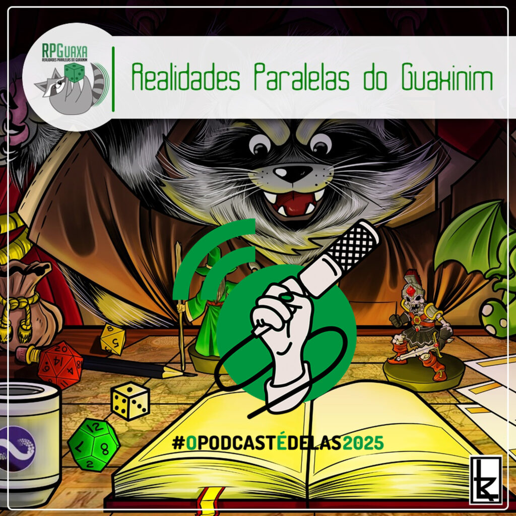 Os Vinhedos da Família Mallet (RPGuaxa #186) #OPodcastÉDelas2025 (Marcelo Guaxinim) - Dicas - RPG - Mestre Charles Corrêa - - RPG: Realidades Paralelas do Guaxinim, ou ainda RPGuaxa é um podcast gravado na forma de RPG; a cada episódio nosso Mestre Guaxinim apresenta um mundo novo aos jogadores e, juntos, criam uma nova história. Todo programa é uma aventura única, uma história com inicio, meio e fim. Tema do Episódio: Mistério, Investigação Ajude esse projeto Apoia-se: https://apoia.se/rpguaxa Se quiser fazer uma pequena contribuição aleatória, nosso PIX é rpguaxa@gmail.com Contatos: E-MAIL: rpguaxa@gmail.com BlueSky do RPGuaxa: https://bsky.app/profile/rpguaxa.bsky.social Instagram do Guaxa: https://instagram.com/rpguaxa BlueSky do Guaxa: https://bsky.app/profile/marceloguaxinim.bsky.social Instagram do Guaxa: https://instagram.com/marceloguaxinim Assine o Feed! http://deviante.com.br/podcasts/rpguaxa/feed/ Se não esta achando no seu agregador cole esse link lá que ele acha! Assine o Feed! Expediente: Produção e Edição Final: Marcelo Guaxinim. Edição: Rafael Zorzal Narração: Ju Leyva Jogadores do Episódio: Ágata Sofia, Domenica Mendes e Sara. Música: 