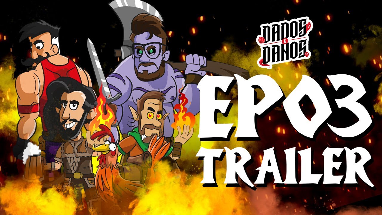 Blog - - RPG - Mestre Charles Corrêa - - Trailer Episódio 3 – Eco dos Deuses (noreply@youtube.com (Dados e Danos))