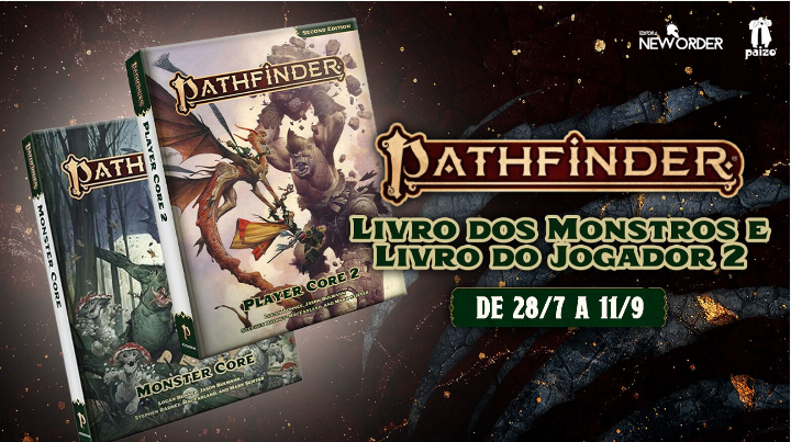 Blog - - RPG - Mestre Charles Corrêa - - Financiamento Coletivo: Pathfinder RPG Livro dos Monstros e Livro do Jogador 2 (Talude)