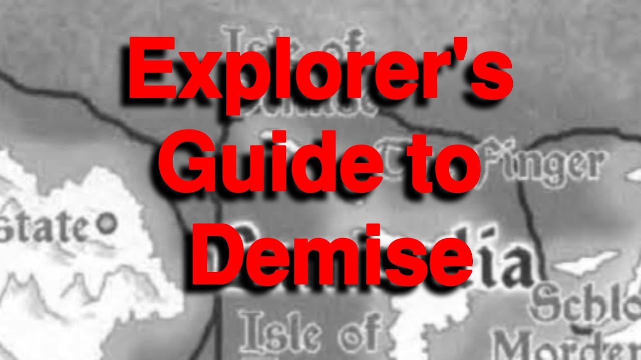 Blog - - RPG - Mestre Charles Corrêa - - Explorer’s Guide to Demise – Ravenloft Lore (noreply@youtube.com (Hour of the Raven))