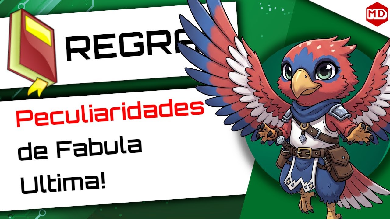 Blog - - RPG - Mestre Charles Corrêa - - Peculiaridades no Fábula Ultima – Quirks (noreply@youtube.com (Mestre Digital))