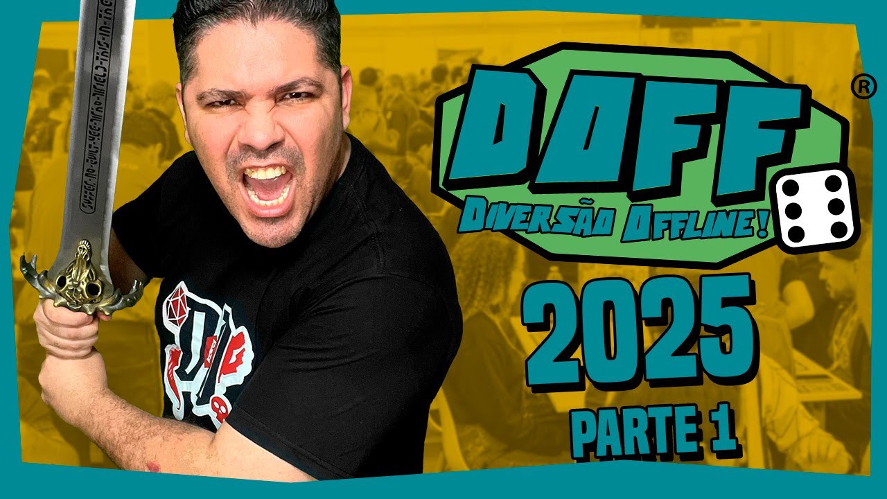 Blog - - RPG - Mestre Charles Corrêa - - Fui no Diversão OFFLINE 2025 e foi demais! (noreply@youtube.com (Dados e Danos))