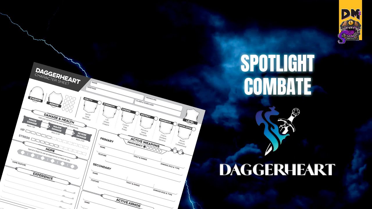 Blog - - RPG - Mestre Charles Corrêa - - Daggerheart – Spotlight e Combate (noreply@youtube.com (Dano Máximo))