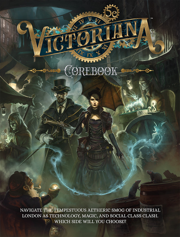 Blog - - RPG - Mestre Charles Corrêa - - Lançamento: Vault 5e: Victoriana Core Rulebook (Talude)