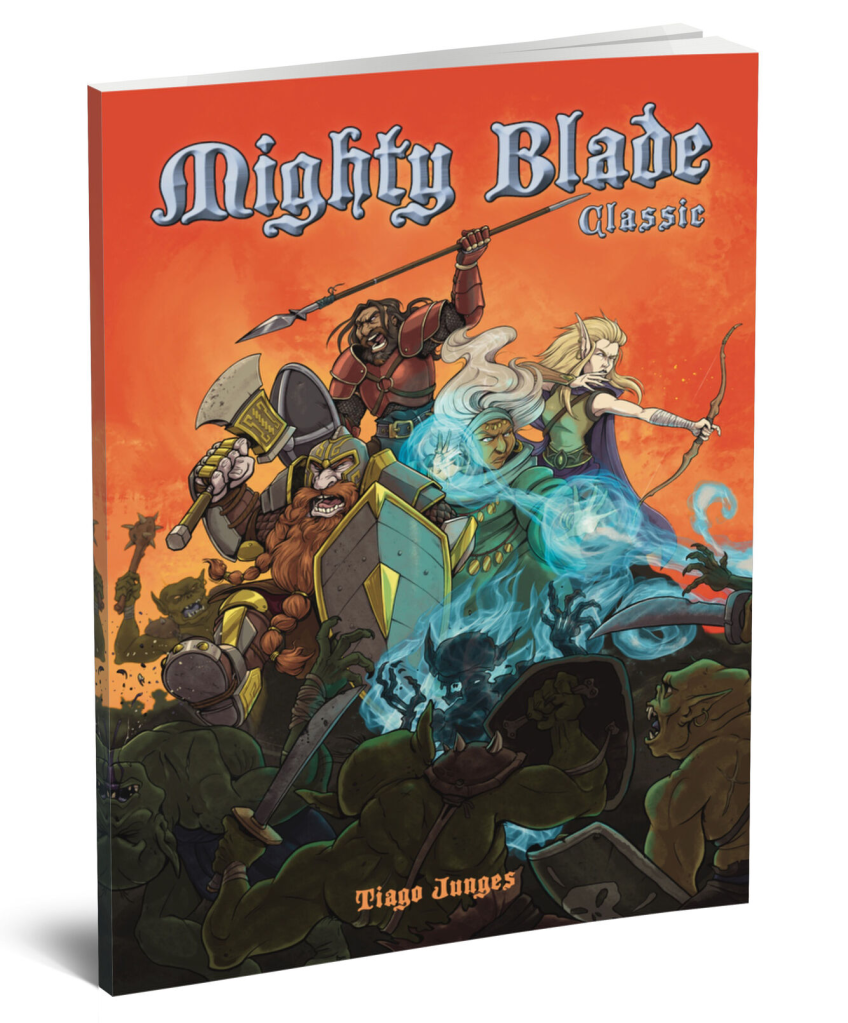 Blog - - RPG - Mestre Charles Corrêa - - Lançamento: Mighty Blade Classic (Talude)