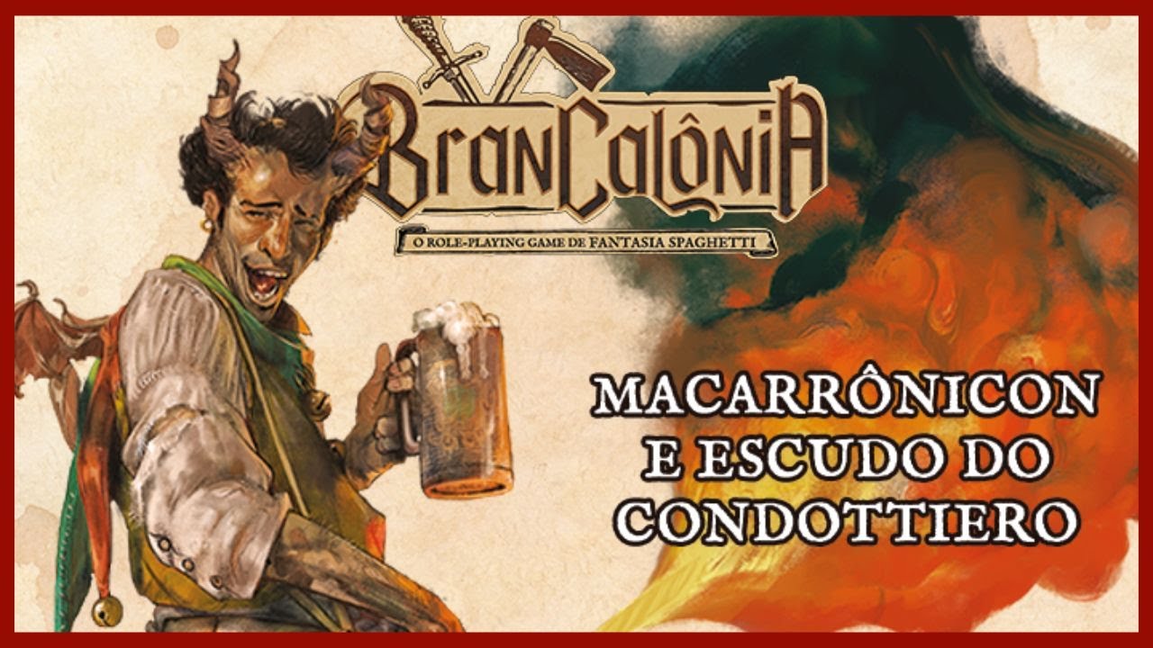 Blog - - RPG - Mestre Charles Corrêa - - BRANCALÔNIA: MACARRÔNICON – Live de Lançamento do FC, Respondendo Perguntas e Papo de RPG ( noreply@youtube.com (Ideias Arcanas) )