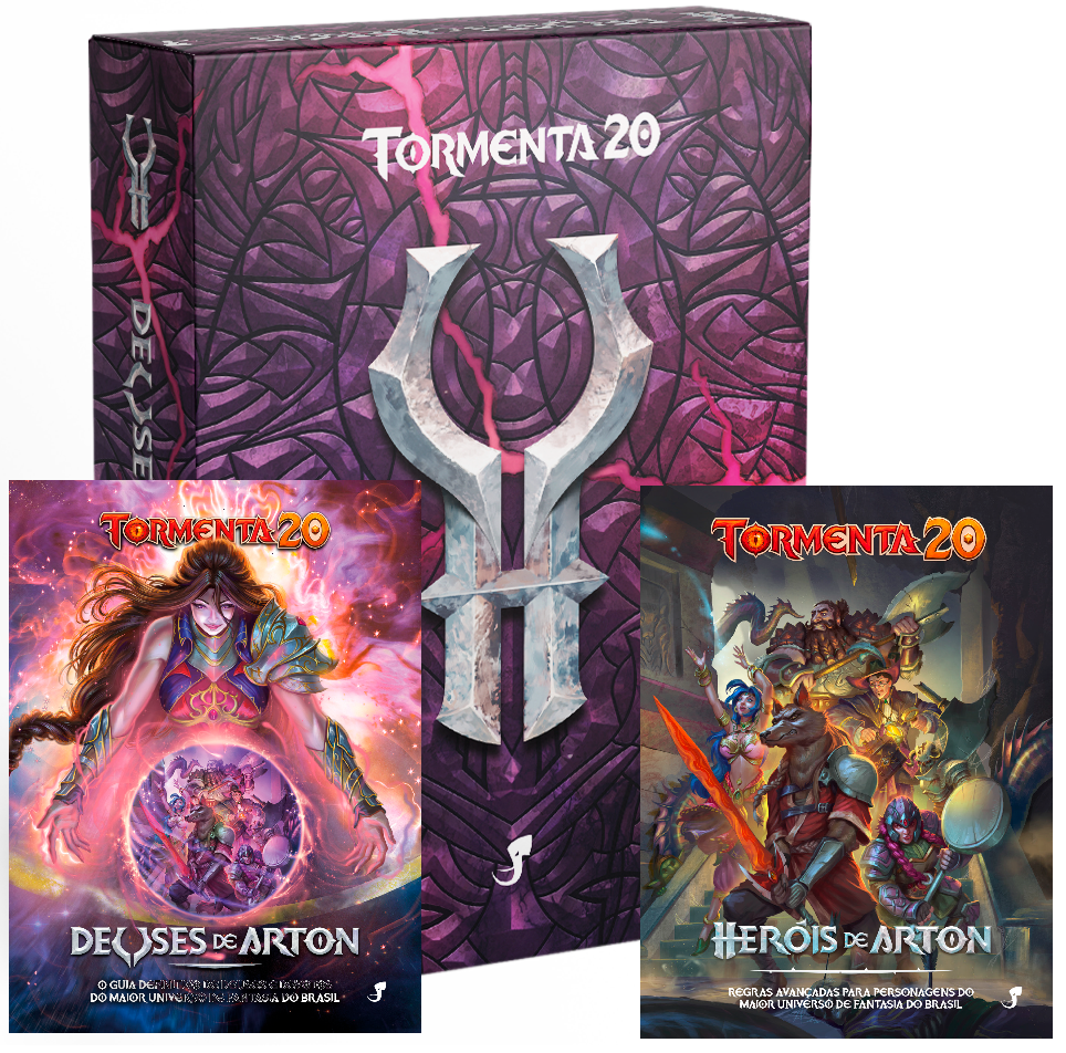 Blog - - RPG - Mestre Charles Corrêa - - Lançamento: Tormenta20 — Deuses e Heróis (Talude)