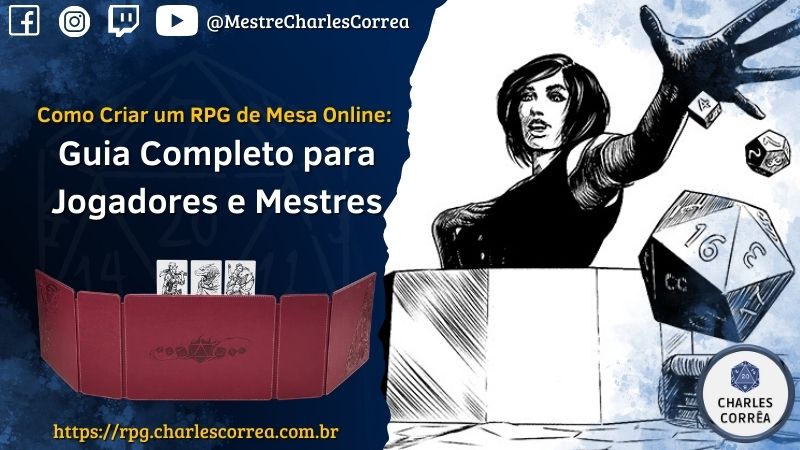 Como Criar um RPG de Mesa Online:  Guia Completo para Jogadores e Mestres