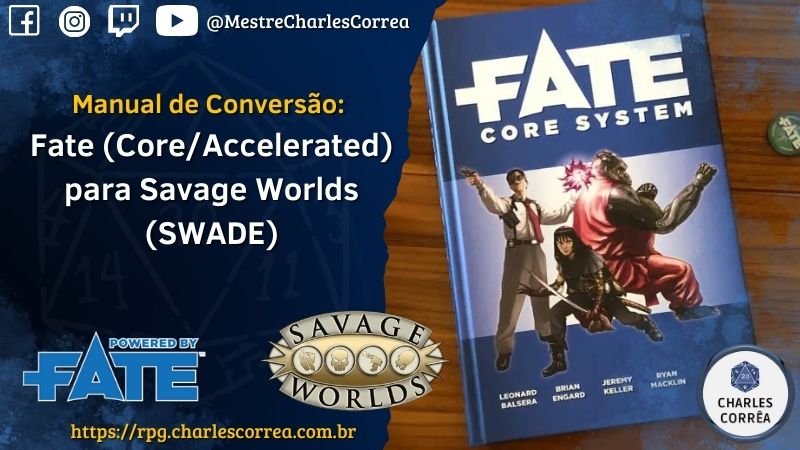 Manual de Conversão de Fate (Core/Accelerated) para Savage Worlds (SWADE)