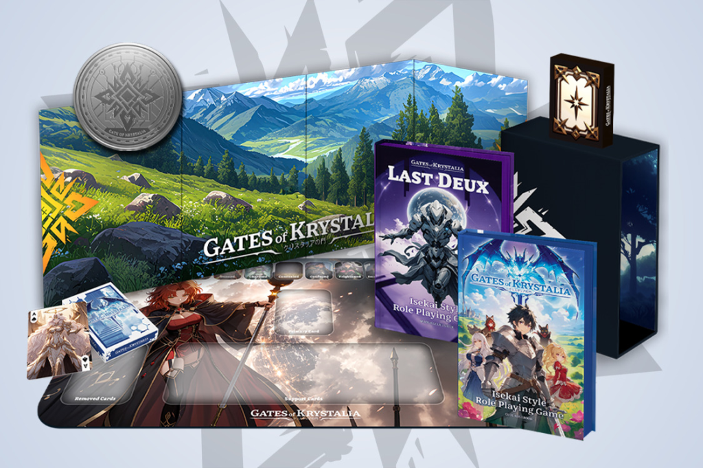Blog - - RPG - Mestre Charles Corrêa - - Financiamento Coletivo: Gates of Krystalia – RPG de Mesa no estilo anime (Talude)