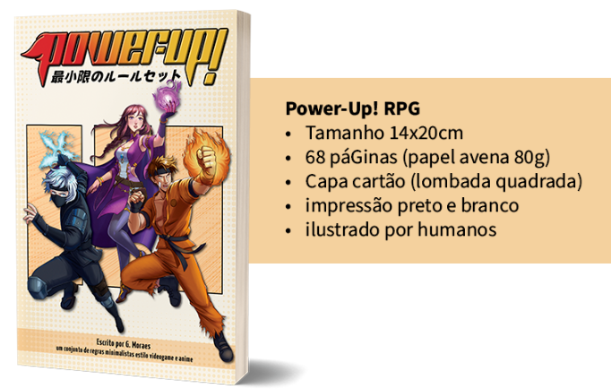 Blog - - RPG - Mestre Charles Corrêa - - Financiamento coletivo: Power-Up! Universe (Talude)
