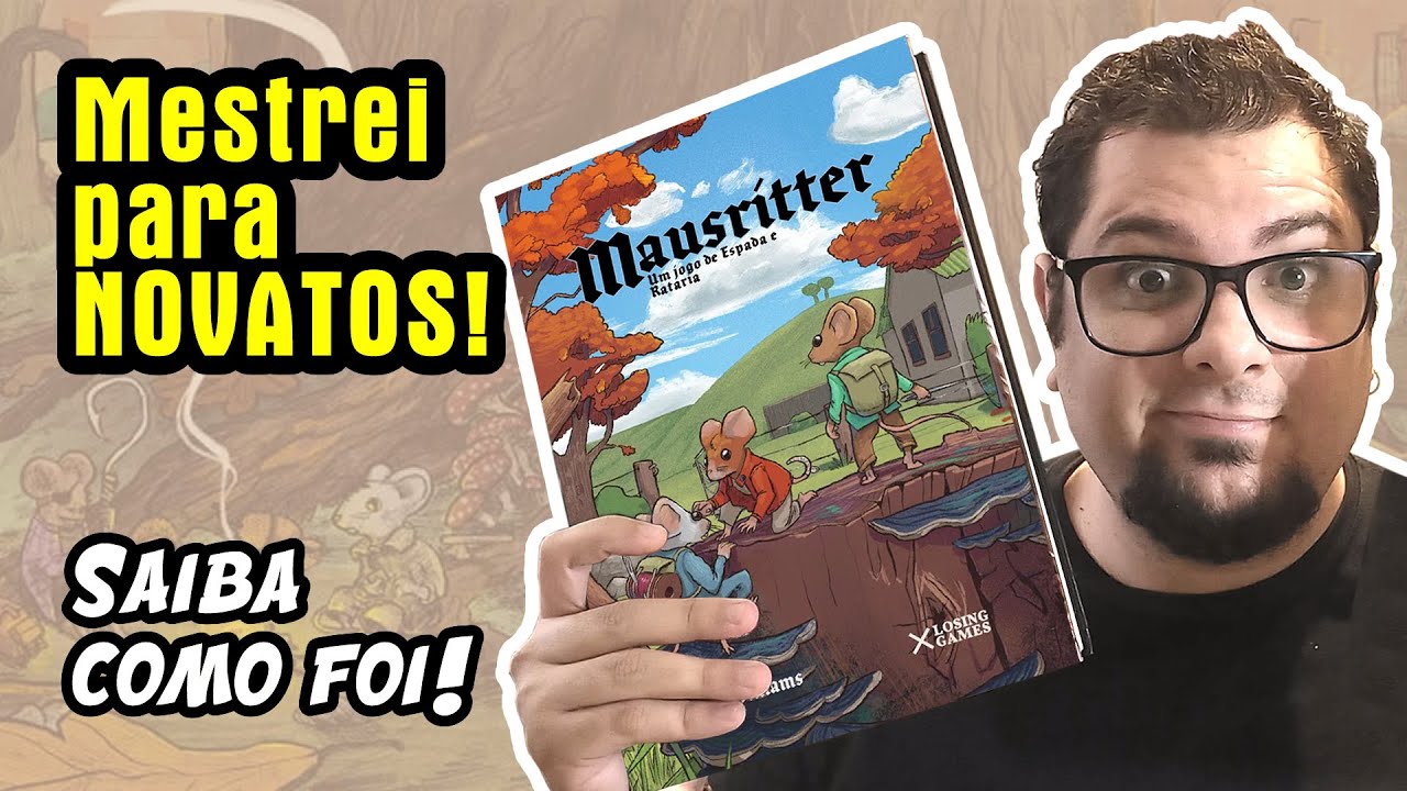 Blog - - RPG - Mestre Charles Corrêa - - Mestrei MAUSRITTER para um grupo de iniciantes! ( noreply@youtube.com (Tenda Arcana) )