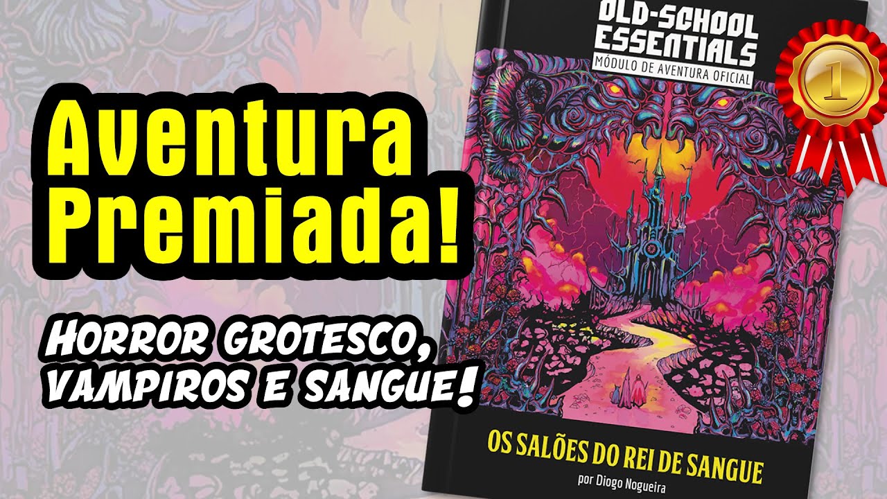 Blog - - RPG - Mestre Charles Corrêa - - HORROR CÓSMICO e VAMPIROS – Aventura Os Salões do Rei de Sangue, para OSE ( noreply@youtube.com (Tenda Arcana) )