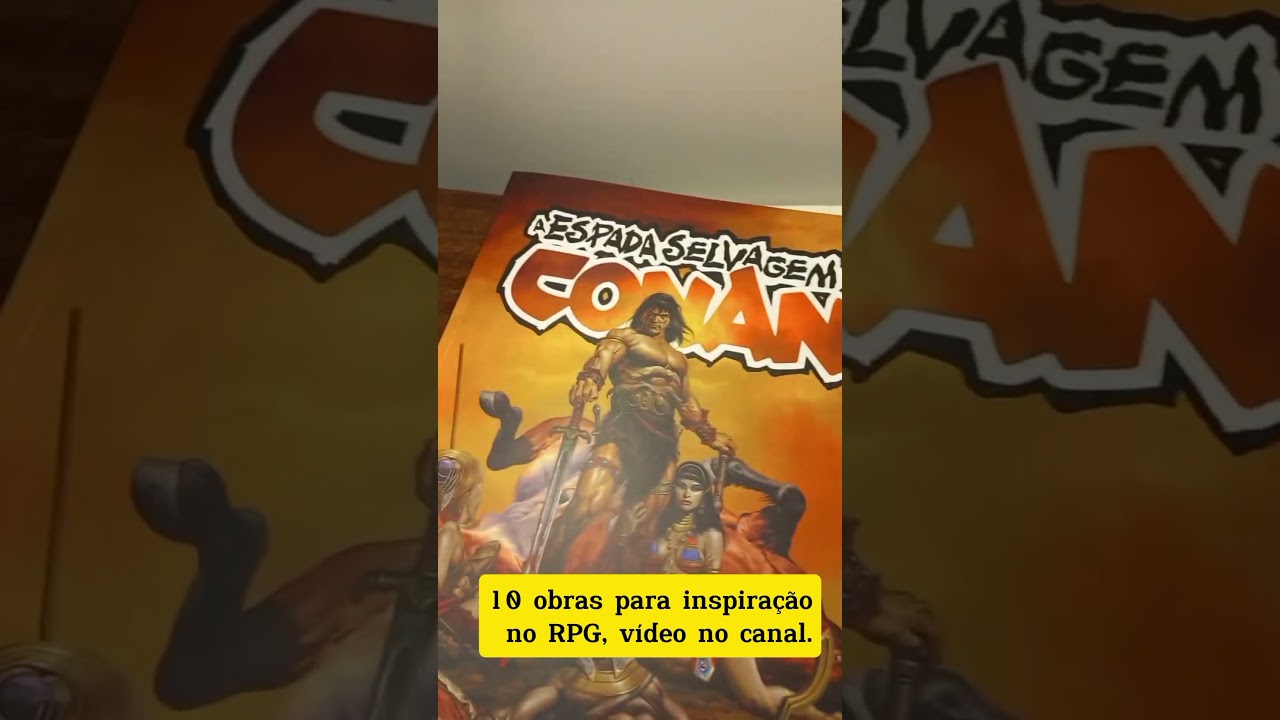 Blog - - RPG - Mestre Charles Corrêa - - Conan, uma ótima fonte de inspiração no RPG #dnd5e #dndbr #conan #rpg #rpgbr #dungeonsanddragons ( noreply@youtube.com (Tenda Arcana) )