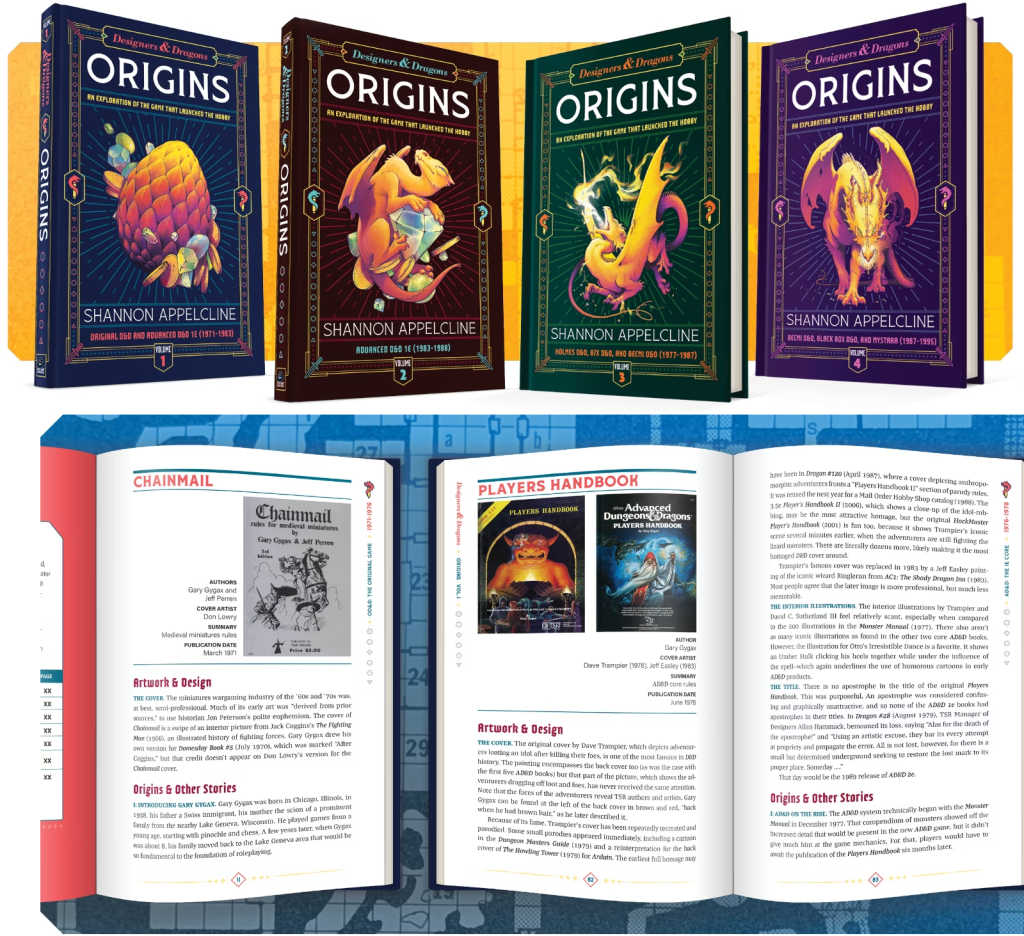 Blog - - RPG - Mestre Charles Corrêa - - Kickstarter: Designers & Dragons: Origins (Talude)