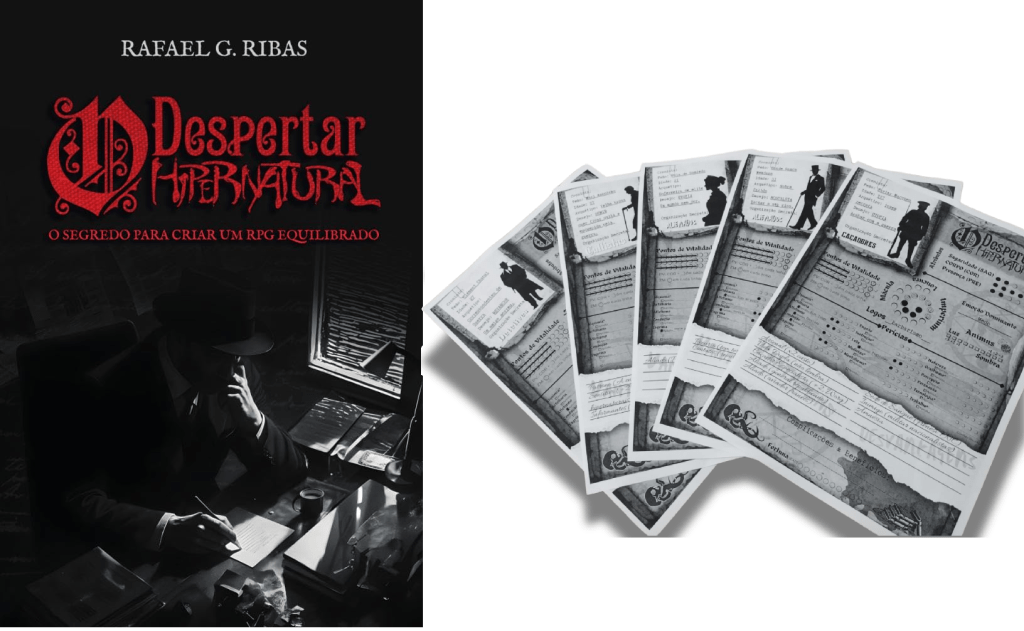 Blog - - RPG - Mestre Charles Corrêa - - O Despertar Hipernatural: o segredo para criar um RPG equilibrado (livro teórico e RPG) (Talude)