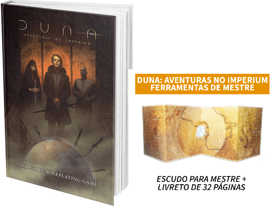 Blog - - RPG - Mestre Charles Corrêa - - Pré-Venda: Duna: Aventuras no Imperium – Livro Básico (Talude)