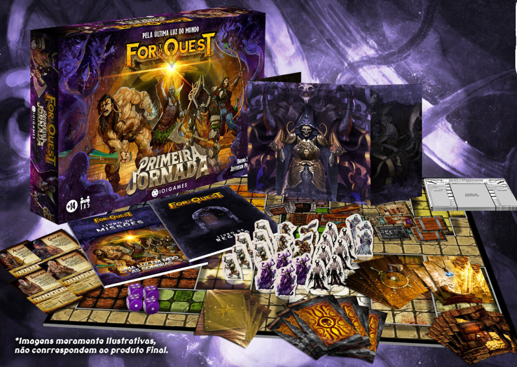 Blog - - RPG - Mestre Charles Corrêa - - Financiamento Coletivo: For the Quest – Primeira Jornada (Late Pledge) (Talude)