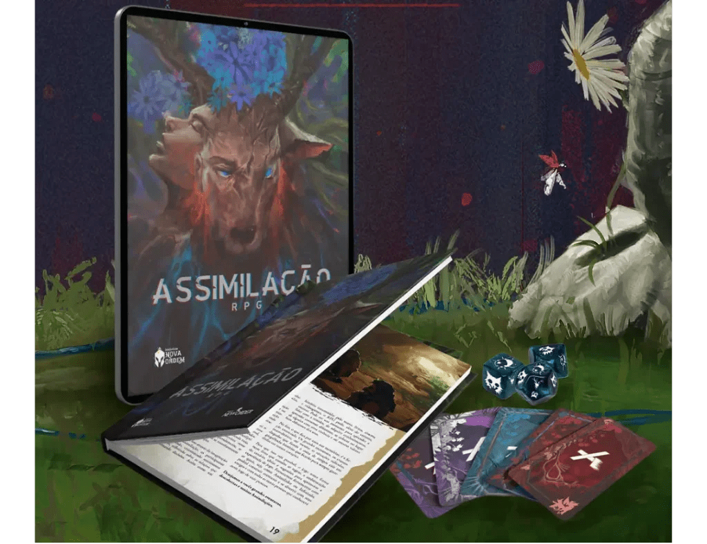 Pré-Venda: Assimilação RPG (Talude) - Dicas - RPG - Mestre Charles Corrêa - - Assimilação RPG é um sistema brasileiro que valoriza a criatividade. Com uma narrativa fluida, liberdade narrativa e um design premium — um livro que é ao mesmo tempo ferramenta e obra de arte. Boas vindas a uma nova abordagem sobre sobrevivência e exploração em um universo pós-apocalíptico, nascido das ruínas da nossa civilização. A Assimilação misturou ------------
Assimilação RPG é um sistema brasileiro que valoriza a criatividade. Com uma narrativa fluida, liberdade narrativa e um design premium — um livro que é ao mesmo tempo ferramenta e obra de arte. Boas vindas a uma nova abordagem sobre sobrevivência e exploração em um universo pós-apocalíptico, nascido das ruínas da nossa civilização. A Assimilação misturou 
-------------
Post Original em: Read More | Assimilação RPG é um sistema brasileiro que valoriza a criatividade. Com uma narrativa fluida, liberdade narrativa e um design premium — um livro que é ao mesmo tempo ferramenta e obra de arte. Boas vindas a uma nova abordagem sobre sobrevivência e exploração em um universo pós-apocalíptico, nascido das ruínas da nossa civilização. A Assimilação misturou