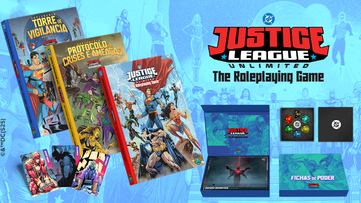 Blog - - RPG - Mestre Charles Corrêa - - Financiamento Coletivo: Justice League Unlimited RPG (Talude)