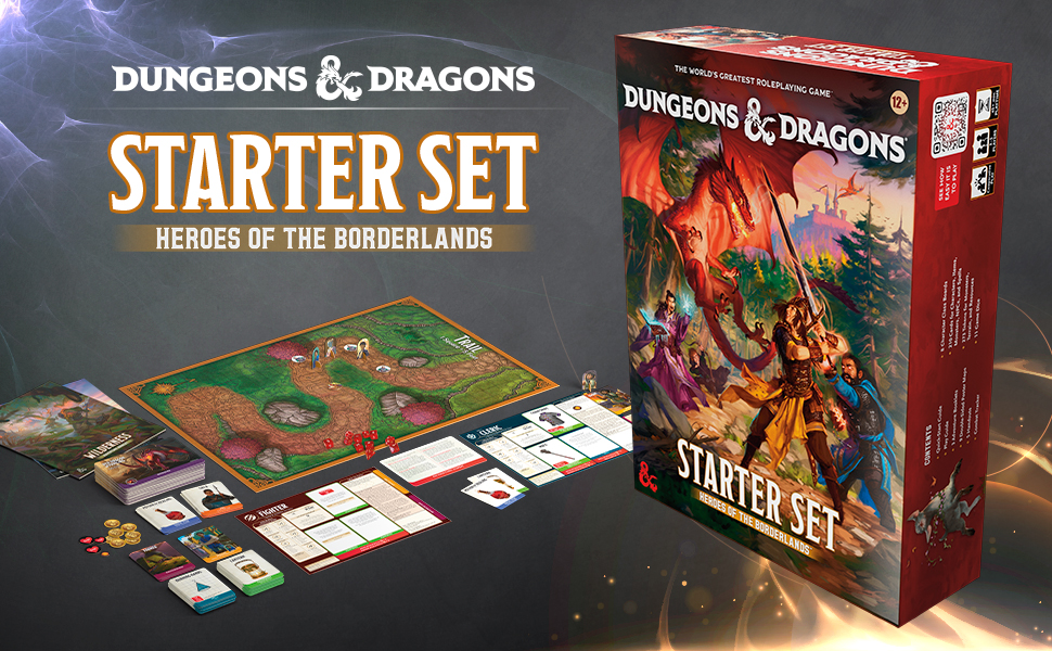 Blog - - RPG - Mestre Charles Corrêa - - Dungeons & Dragons – Starter Set: Heroes of The Borderlands (Talude)