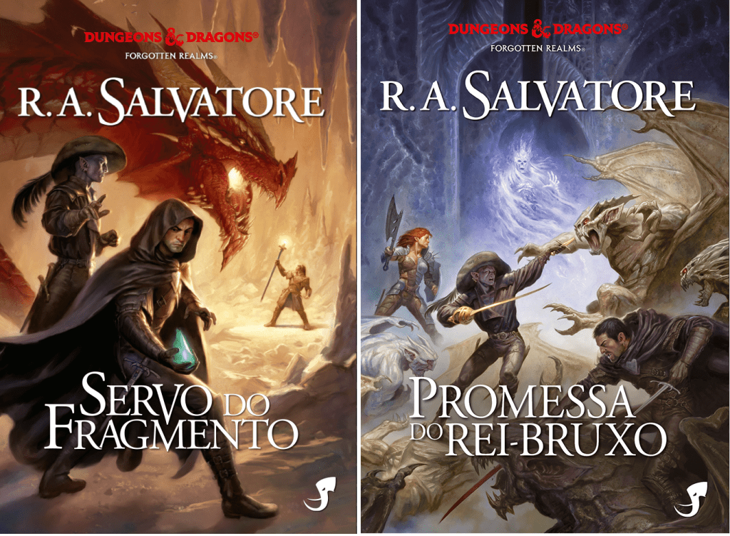A Lenda de Drizzt Vol. 14 — Servo do Fragmento e Vol. 15 — Promessa do Rei-Bruxo (Talude) - Dicas - RPG - Mestre Charles Corrêa - - Atualizando dois títulos de Drizzt em Forgotten Realms que estava devendo, os volumes 14 e 15 da longa série de A Lenda de Drizzt escritos por R. A. Salvatore. A Lenda de Drizzt Vol. 14 — Servo do Fragmento Uma teia de caos e destruição. Artemis Entreri está de volta a Porto Calim, a cidade ------------
Atualizando dois títulos de Drizzt em Forgotten Realms que estava devendo, os volumes 14 e 15 da longa série de A Lenda de Drizzt escritos por R. A. Salvatore. A Lenda de Drizzt Vol. 14 — Servo do Fragmento Uma teia de caos e destruição. Artemis Entreri está de volta a Porto Calim, a cidade 
-------------
Post Original em: Read More | Atualizando dois títulos de Drizzt em Forgotten Realms que estava devendo, os volumes 14 e 15 da longa série de A Lenda de Drizzt escritos por R. A. Salvatore. A Lenda de Drizzt Vol. 14 — Servo do Fragmento Uma teia de caos e destruição. Artemis Entreri está de volta a Porto Calim, a cidade