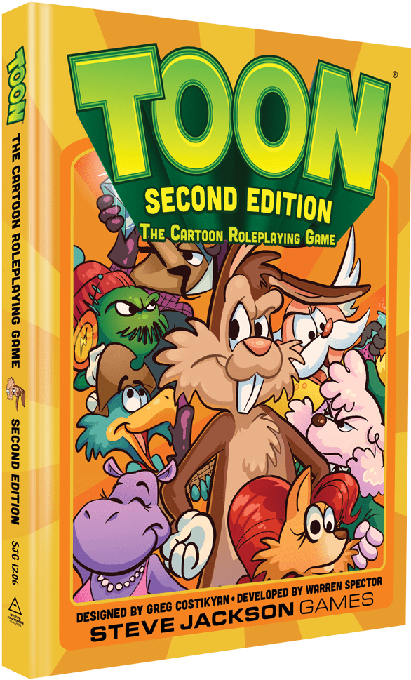 Blog - - RPG - Mestre Charles Corrêa - - Backerkit: Toon the Cartoon Roleplaying Game Second Edition (Talude)