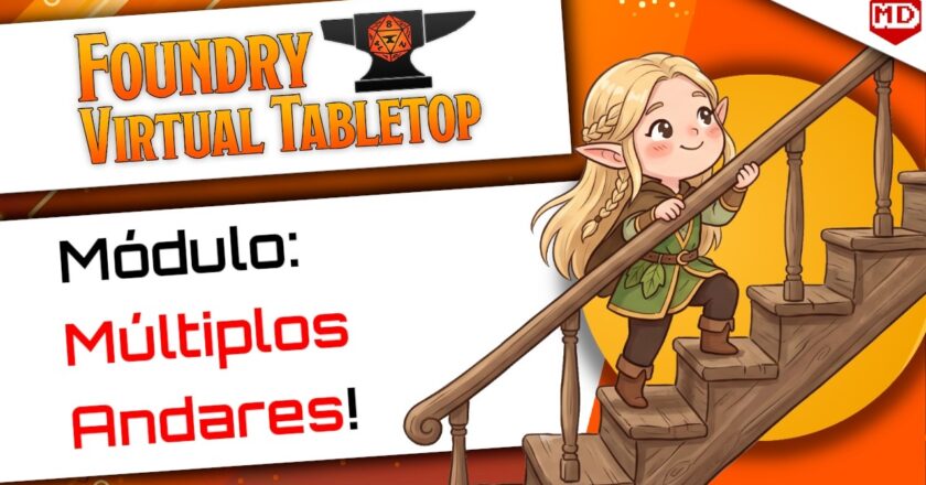Importe Rápido Andares do Dungeon Alchemist – Foundry VTT v14 | DA Level Importer (noreply@youtube.com (Mestre Digital))