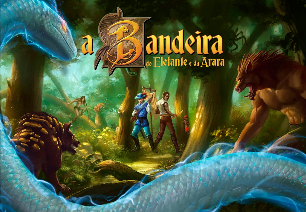 A Bandeira do Elefante e da Arara: Livro de Interpretação de Papéis (André “Oneiros” - Rolando Dados) - Dicas e Notícias do RPG - RPG - Mestre Charles Corrêa - - A Bandeira do Elefante e da Arara: Livro de Interpretação de Papéis (André “Oneiros” - Rolando Dados) - Fantasia brasileira, mitologia indígena, Saci, Boitatá, Mula-se-cabeça, Curupira, espadas, mosquetes, arcabuz, flechas, magia e canhão, tudo isso junto na sua mesa de RPG.
É exatamente isso que Christopher Kastensmidt te oferece com o livro A Bandeira do Elefante e da Arara: Livro de Interpretação de Papéis, que deve ser lançado em novembro pela Devir Brasil.
Está cansado de Arton ou de Forgotten Realms? Chateado por ter que que enfrentar pela ducentésima vez um bando de kobolds, goblins ou até mesmo um dragão vermelho? Quer desbravar matas fechadas e enfrentar bichos e monstros diferentes? Quer se aventurar pelo Brasil de 1576 ou até mesmo apresentar esse fascinante cenários para seus alunos? Seus problemas acabaram!!!
A Bandeira do Elefante e da Arara Nessa série se histórias fantásticas vividas pelo holandês Gerard van Oost e pelo iorubano Oludara, Christopher Kastensmidt nos leva ao Brasil Colônia, usando e abusando do folclore, paisagem, história e geografia do Brasil do século XVI para nos brindar com aventuras fantásticas que já culminaram em dez histórias, reunidas em um livro de mesmo nome, que já foram adaptadas para quadrinhos e concorreram a diversos prêmios, como o Prêmio Nebula (EUA) e Prêmio AGES. Além de ter ainda outro livro chamado A Bandeira do Elefante e da Arara: O Encontro Fortuito.
Por conter material derivado de dez anos de pesquisa, a riqueza de detalhes do cenário tem servido até como fonte de estudo em escolas, que têm adotado o livro em sala de aula.
Christopher é um roteirista norte-americano que vive em Porto Alegre desde 2001, onde leciona na UniRitter nos cursos de Jogos Digitais e Letras. Já foi diretor criativo da Ubisoft Brasil e participou da criação de trinta jogos lançados, que somam milhões de cópias vendidas. Além das aventuras de A Bandeira do Elefante e da Arara, Christopher é roteirista principal da animação Starlit Adventures (ainda em produção), além de outros livros, contos e quadrinhos.
O Livro de Interpretação de Papéis Para o RPG de A Bandeira do Elefante e da Arara, Christopher contou com a produção de Vitor Severo Leães (Toren e Ballistic: Overkill) e edição de Douglas Quinta Reis, um dos donos e fundadores da Devir, com 30 anos de experiência em edição de livros de RPG. O livro terá duzentas páginas, capa dura, artes de Ursula “SulaMoon” Dorada, Rodrigo Camilo, Cássio Yoshiyaki, Ernanda Souza, Marcela Medeiros, Gabriel Rubio e Guilherme Da Cas, e deverá sair por R$ 28,00 nas melhores livrarias e lojas de hobby do Brasil.
O sistema usa três dados de seis faces (3d6) como engrenagem principal das mecânicas, que focarão nas habilidades dos personagens (equitação, escalada, conhecimento em armas de fogo, natação e outros) invés de focar em atributos. O sucesso de um teste é baseado no valor dos dados e o nível de conhecimento que o personagem possui em determinada habilidade.
A Bandeira do Elefante e da Arara: Livro de Interpretação de Papéis será lançado em novembro desse ano e trará, além das regras para jogar, um bestiário com mais de 70 criaturas inspiradas no folclore e fauna nacionais, 50 ilustrações inéditas, uma aventura pronta, um guia para uso de RPGs em sala de aula e um resumo da vida no Brasil em 1576. O projeto está sendo realizado com o apoio da Lei de Incentivo a Cultura do Governo Federal e patrocínio do Banco De Lage Landen. A Bandeira do Elefante e da Arara: Livro de Interpretação de Papéis was originally published in Rolando Dados on Medium, where people are continuing the conversation by highlighting and responding to this story.
veja mais em Read More Rolando Dados - Medium A Bandeira do Elefante e da Arara: Livro de Interpretação de Papéis (André “Oneiros” - Rolando Dados) - Dicas e Notícias do RPG - RPG - Mestre Charles Corrêa - - A Bandeira do Elefante e da Arara: Livro de Interpretação de Papéis (André “Oneiros” - Rolando Dados) - Fantasia brasileira, mitologia indígena, Saci, Boitatá, Mula-se-cabeça, Curupira, espadas, mosquetes, arcabuz, flechas, magia e canhão, tudo isso junto na sua mesa de RPG.
É exatamente isso que Christopher Kastensmidt te oferece com o livro A Bandeira do Elefante e da Arara: Livro de Interpretação de Papéis, que deve ser lançado em novembro pela Devir Brasil.
Está cansado de Arton ou de Forgotten Realms? Chateado por ter que que enfrentar pela ducentésima vez um bando de kobolds, goblins ou até mesmo um dragão vermelho? Quer desbravar matas fechadas e enfrentar bichos e monstros diferentes? Quer se aventurar pelo Brasil de 1576 ou até mesmo apresentar esse fascinante cenários para seus alunos? Seus problemas acabaram!!!
A Bandeira do Elefante e da Arara Nessa série se histórias fantásticas vividas pelo holandês Gerard van Oost e pelo iorubano Oludara, Christopher Kastensmidt nos leva ao Brasil Colônia, usando e abusando do folclore, paisagem, história e geografia do Brasil do século XVI para nos brindar com aventuras fantásticas que já culminaram em dez histórias, reunidas em um livro de mesmo nome, que já foram adaptadas para quadrinhos e concorreram a diversos prêmios, como o Prêmio Nebula (EUA) e Prêmio AGES. Além de ter ainda outro livro chamado A Bandeira do Elefante e da Arara: O Encontro Fortuito.
Por conter material derivado de dez anos de pesquisa, a riqueza de detalhes do cenário tem servido até como fonte de estudo em escolas, que têm adotado o livro em sala de aula.
Christopher é um roteirista norte-americano que vive em Porto Alegre desde 2001, onde leciona na UniRitter nos cursos de Jogos Digitais e Letras. Já foi diretor criativo da Ubisoft Brasil e participou da criação de trinta jogos lançados, que somam milhões de cópias vendidas. Além das aventuras de A Bandeira do Elefante e da Arara, Christopher é roteirista principal da animação Starlit Adventures (ainda em produção), além de outros livros, contos e quadrinhos.
O Livro de Interpretação de Papéis Para o RPG de A Bandeira do Elefante e da Arara, Christopher contou com a produção de Vitor Severo Leães (Toren e Ballistic: Overkill) e edição de Douglas Quinta Reis, um dos donos e fundadores da Devir, com 30 anos de experiência em edição de livros de RPG. O livro terá duzentas páginas, capa dura, artes de Ursula “SulaMoon” Dorada, Rodrigo Camilo, Cássio Yoshiyaki, Ernanda Souza, Marcela Medeiros, Gabriel Rubio e Guilherme Da Cas, e deverá sair por R$ 28,00 nas melhores livrarias e lojas de hobby do Brasil.
O sistema usa três dados de seis faces (3d6) como engrenagem principal das mecânicas, que focarão nas habilidades dos personagens (equitação, escalada, conhecimento em armas de fogo, natação e outros) invés de focar em atributos. O sucesso de um teste é baseado no valor dos dados e o nível de conhecimento que o personagem possui em determinada habilidade.
A Bandeira do Elefante e da Arara: Livro de Interpretação de Papéis será lançado em novembro desse ano e trará, além das regras para jogar, um bestiário com mais de 70 criaturas inspiradas no folclore e fauna nacionais, 50 ilustrações inéditas, uma aventura pronta, um guia para uso de RPGs em sala de aula e um resumo da vida no Brasil em 1576. O projeto está sendo realizado com o apoio da Lei de Incentivo a Cultura do Governo Federal e patrocínio do Banco De Lage Landen. A Bandeira do Elefante e da Arara: Livro de Interpretação de Papéis was originally published in Rolando Dados on Medium, where people are continuing the conversation by highlighting and responding to this story.
veja mais em Read More Rolando Dados - Medium