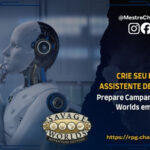 Crie Seu Próprio Assistente de IA para RPG - Prepare campanhas de Savage Worlds em minutos - Dicas - RPG - Mestre Charles Corrêa - AnythingLLM, Automação RPG, campanhas de RPG, ChatGPT RPG, Claude Code, Cline, compêndio de fantasia, Compêndio de Horror, Compêndio de Superpoderes, Continue Dev, Cursor AI, Dark Fantasy RPG, Deadlands, Foundry VTT, Gerador de Aventuras, Gerador de Encontros, homebrew, IA para Mestres, IA para RPG, inteligência artificial, LM Studio, Markdown, MarkItDown, mestre de RPG, NPC Generator, Ollama, Open WebUI, Roll20, Roo Code, RPG AI, RPG Fantasy, RPG Horror, RPG Solo, RPG Tools, savage pathfinder, savage worlds, Savage Worlds Adventure Edition, Sprawlrunners, SWADE, Vermilium - Aprenda a criar um assistente de IA especializado em Savage Worlds Adventure Edition (SWADE). Gere NPCs, encontros, poderes, itens, raças, vantagens, complicações, macros para Foundry VTT e Roll20, além de utilizar seus próprios livros e suplementos como base de conhecimento.