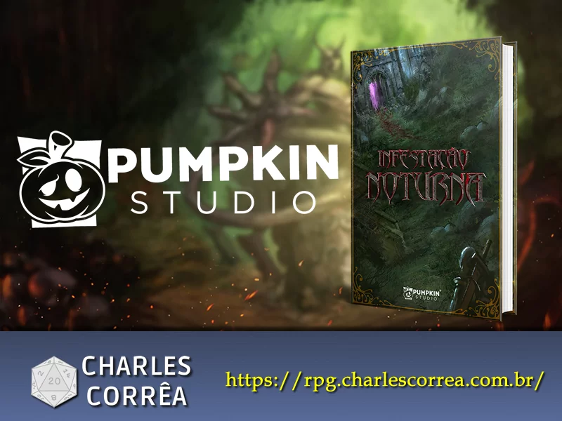 Pumpkin Studio – Infestação Noturna – Aventura Grátis de RPG