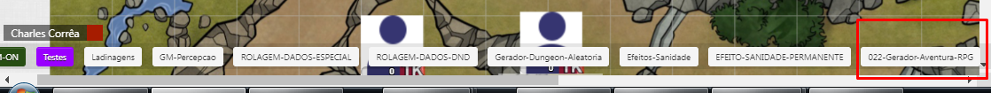 Macro geradora de aventuras RPG para o Roll20 (Grátis), RPG - Mestre Charles Corrêa
