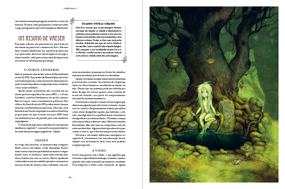 Vaesen RPG – Explorando os Horrores Nórdicos, RPG - Mestre Charles Corrêa