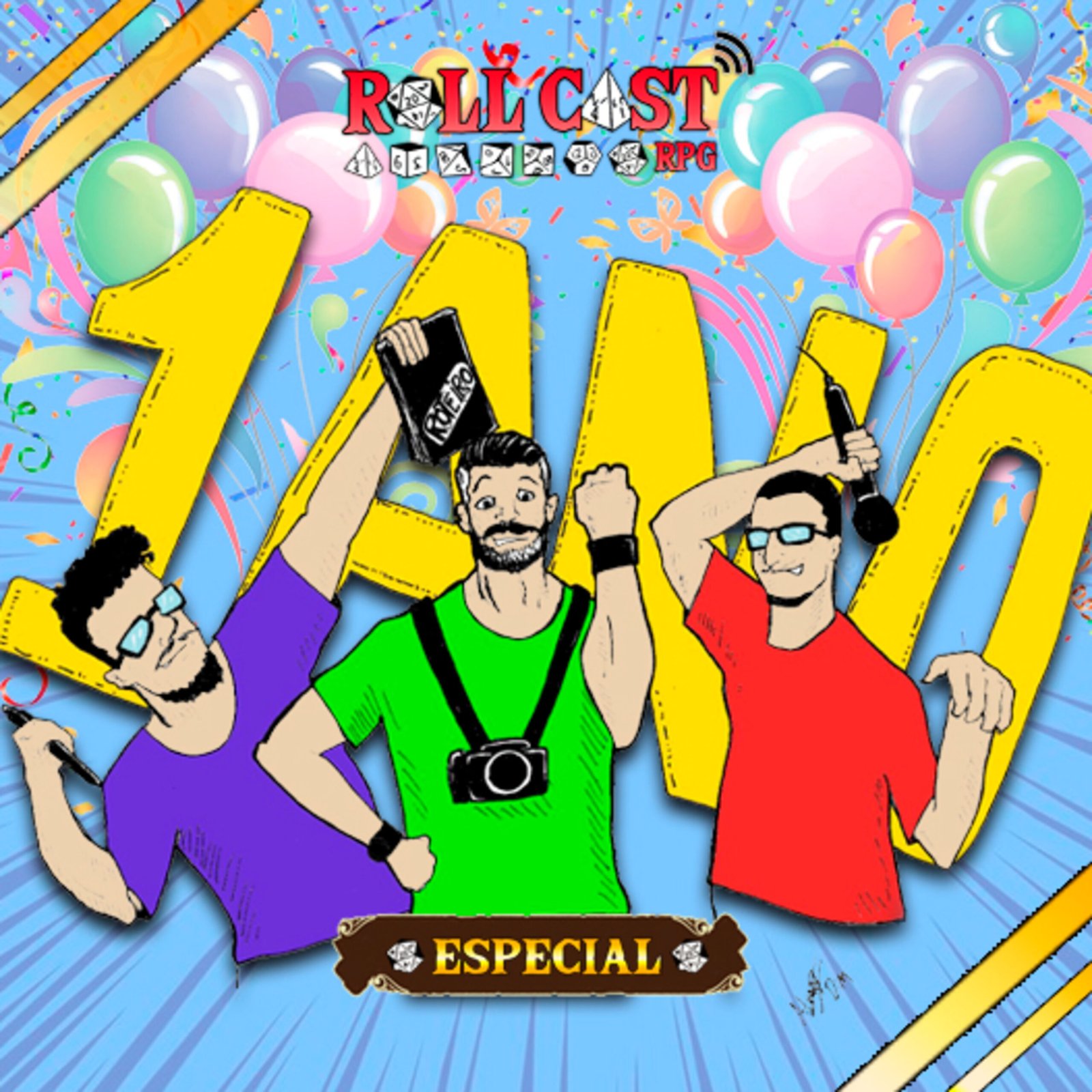 Especial 1 ano do projeto Roll Cast RPG (Roll Cast Rpg – Áudio Dramas)