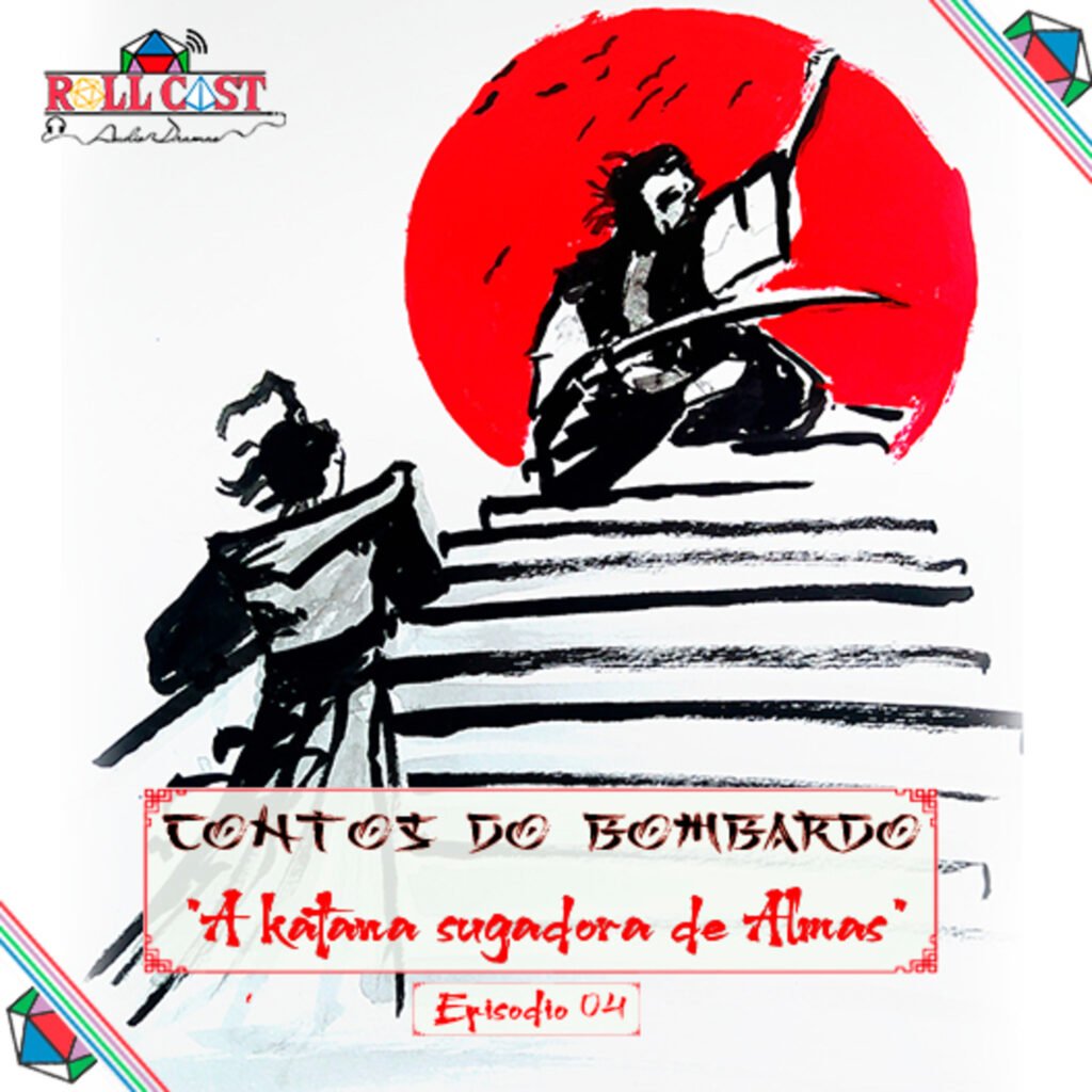 Contos Do Bombardo - A Katana Sugadora de Almas - Parte 4 (Roll Cast Rpg - Áudio Dramas) - Dicas - RPG - Mestre Charles Corrêa - - Para uma experiência completa, sempre utilize fones de ouvido! Após conhecer Yoshida o Ronin, o grupo entende que caminhos ele trilhou para chegar onde chegou e Bombardo relembra o significado da palavra sacrifício. A Katana sugadora de almas é um áudio drama ambientado em Rokugan, cenário de lenda dos cinco anéis, os eventos aqui descritos misturam aquilo que é canônico com coisas que criamos. Agradecimentos especiais aos nossos padrinhos, que nos ajudam a seguir em frente; - Advanilton Azevedo, Fabricio Hences, Henrique Moletta, Punta Talks podcast, Leandro Lisboa, Marina Jardim, Matheus Dollynho, Patrícia Bernardo, Renan Calça, Rodrigo Keiji e Thiagão de Castro, o mestre… Ficha Técnica Roteiro: Marcos Souza.
Revisão: Luiz Massis.
Edição e sonorização: Luiz Massis.
Arte da capa: Álvaro Castilho. Com as vozes de:
Marcos Souza, como Bombardo.
Marina Jardim, como Aiko.
Danilo Battistini, como Tadashi.
Jefferson Stankowski, como Toshio.
Hita, como Hiroko.
Lobs, como Hanzo.
Shi, como Yoshida.
Willian de Souza, como Bantaro.
Luciana Vidal, como mulher do acampamento.
Gustavo Vidal, como batedor 1.
Dudu, como batedor 2.
Sal, como homem 1.
Ricardo, como inimigo 1 e arqueiro 3.
Henrique Ferraz, como samurai 1.
Erly, como soldado raso.
Álvaro Castilho, como Goblin e Gorodayu.
Gustavo Guimarães, como Sadayoshi. Fale conosco em contato@rollcastrpg.com ou nosso grupo aberto do Whatsapp! Nosso muito obrigado a você ouvinte que nos apoia, comenta e compartilha nossos episódios e não deixe de nos avaliar no iTunes, e demais agregadores, isso é o que nos motiva a seguir em frente! Siga-nos nas Redes sociais;
Twitter
Facebook
Instagram
Youtube
Todos os nossos links!
#RollcastRPG #RPG #AudioDrama #Storytelling #StorytellingBR #PodcastBR #Samurai #L5R #lendadoscincoaneis #rokugan
Para uma experiência completa, sempre utilize fones de ouvido!
Após conhecer Yoshida o Ronin, o grupo entende que caminhos ele trilhou para chegar onde chegou e Bombardo relembra o significado da palavra sacrifício.
A Katana sugadora de almas é um áudio drama ambientado em Rokugan, cenário de lenda dos cinco anéis, os eventos aqui descritos misturam aquilo que é canônico com coisas que criamos.
Agradecimentos especiais aos nossos padrinhos, que nos ajudam a seguir em frente; - Advanilton Azevedo, Fabricio Hences, Henrique Moletta, Punta Talks podcast, Leandro Lisboa, Marina Jardim, Matheus Dollynho, Patrícia Bernardo, Renan Calça, Rodrigo Keiji e Thiagão de Castro, o mestre…
Ficha Técnica Roteiro: Marcos Souza.
Revisão: Luiz Massis.
Edição e sonorização: Luiz Massis.
Arte da capa: Álvaro Castilho.
Com as vozes de:
Marcos Souza, como Bombardo.
Marina Jardim, como Aiko.
Danilo Battistini, como Tadashi.
Jefferson Stankowski, como Toshio.
Hita, como Hiroko.
Lobs, como Hanzo.
Shi, como Yoshida.
Willian de Souza, como Bantaro.
Luciana Vidal, como mulher do acampamento.
Gustavo Vidal, como batedor 1.
Dudu, como batedor 2.
Sal, como homem 1.
Ricardo, como inimigo 1 e arqueiro 3.
Henrique Ferraz, como samurai 1.
Erly, como soldado raso.
Álvaro Castilho, como Goblin e Gorodayu.
Gustavo Guimarães, como Sadayoshi.
Fale conosco em contato@rollcastrpg.com ou nosso grupo aberto do Whatsapp!
Nosso muito obrigado a você ouvinte que nos apoia, comenta e compartilha nossos episódios e não deixe de nos avaliar no iTunes, e demais agregadores, isso é o que nos motiva a seguir em frente!
Siga-nos nas Redes sociais;
Twitter
Facebook
Instagram
Youtube
Todos os nossos links!
#RollcastRPG #RPG #AudioDrama #Storytelling #StorytellingBR #PodcastBR #Samurai #L5R #lendadoscincoaneis #rokugan Contos Do Bombardo - A Katana Sugadora de Almas - Parte 4 (Roll Cast Rpg - Áudio Dramas) - Dicas - RPG - Mestre Charles Corrêa - - Para uma experiência completa, sempre utilize fones de ouvido! Após conhecer Yoshida o Ronin, o grupo entende que caminhos ele trilhou para chegar onde chegou e Bombardo relembra o significado da palavra sacrifício. A Katana sugadora de almas é um áudio drama ambientado em Rokugan, cenário de lenda dos cinco anéis, os eventos aqui descritos misturam aquilo que é canônico com coisas que criamos. Agradecimentos especiais aos nossos padrinhos, que nos ajudam a seguir em frente; - Advanilton Azevedo, Fabricio Hences, Henrique Moletta, Punta Talks podcast, Leandro Lisboa, Marina Jardim, Matheus Dollynho, Patrícia Bernardo, Renan Calça, Rodrigo Keiji e Thiagão de Castro, o mestre… Ficha Técnica Roteiro: Marcos Souza.
Revisão: Luiz Massis.
Edição e sonorização: Luiz Massis.
Arte da capa: Álvaro Castilho. Com as vozes de:
Marcos Souza, como Bombardo.
Marina Jardim, como Aiko.
Danilo Battistini, como Tadashi.
Jefferson Stankowski, como Toshio.
Hita, como Hiroko.
Lobs, como Hanzo.
Shi, como Yoshida.
Willian de Souza, como Bantaro.
Luciana Vidal, como mulher do acampamento.
Gustavo Vidal, como batedor 1.
Dudu, como batedor 2.
Sal, como homem 1.
Ricardo, como inimigo 1 e arqueiro 3.
Henrique Ferraz, como samurai 1.
Erly, como soldado raso.
Álvaro Castilho, como Goblin e Gorodayu.
Gustavo Guimarães, como Sadayoshi. Fale conosco em contato@rollcastrpg.com ou nosso grupo aberto do Whatsapp! Nosso muito obrigado a você ouvinte que nos apoia, comenta e compartilha nossos episódios e não deixe de nos avaliar no iTunes, e demais agregadores, isso é o que nos motiva a seguir em frente! Siga-nos nas Redes sociais;
Twitter
Facebook
Instagram
Youtube
Todos os nossos links!
#RollcastRPG #RPG #AudioDrama #Storytelling #StorytellingBR #PodcastBR #Samurai #L5R #lendadoscincoaneis #rokugan
Para uma experiência completa, sempre utilize fones de ouvido!
Após conhecer Yoshida o Ronin, o grupo entende que caminhos ele trilhou para chegar onde chegou e Bombardo relembra o significado da palavra sacrifício.
A Katana sugadora de almas é um áudio drama ambientado em Rokugan, cenário de lenda dos cinco anéis, os eventos aqui descritos misturam aquilo que é canônico com coisas que criamos.
Agradecimentos especiais aos nossos padrinhos, que nos ajudam a seguir em frente; - Advanilton Azevedo, Fabricio Hences, Henrique Moletta, Punta Talks podcast, Leandro Lisboa, Marina Jardim, Matheus Dollynho, Patrícia Bernardo, Renan Calça, Rodrigo Keiji e Thiagão de Castro, o mestre…
Ficha Técnica Roteiro: Marcos Souza.
Revisão: Luiz Massis.
Edição e sonorização: Luiz Massis.
Arte da capa: Álvaro Castilho.
Com as vozes de:
Marcos Souza, como Bombardo.
Marina Jardim, como Aiko.
Danilo Battistini, como Tadashi.
Jefferson Stankowski, como Toshio.
Hita, como Hiroko.
Lobs, como Hanzo.
Shi, como Yoshida.
Willian de Souza, como Bantaro.
Luciana Vidal, como mulher do acampamento.
Gustavo Vidal, como batedor 1.
Dudu, como batedor 2.
Sal, como homem 1.
Ricardo, como inimigo 1 e arqueiro 3.
Henrique Ferraz, como samurai 1.
Erly, como soldado raso.
Álvaro Castilho, como Goblin e Gorodayu.
Gustavo Guimarães, como Sadayoshi.
Fale conosco em contato@rollcastrpg.com ou nosso grupo aberto do Whatsapp!
Nosso muito obrigado a você ouvinte que nos apoia, comenta e compartilha nossos episódios e não deixe de nos avaliar no iTunes, e demais agregadores, isso é o que nos motiva a seguir em frente!
Siga-nos nas Redes sociais;
Twitter
Facebook
Instagram
Youtube
Todos os nossos links!
#RollcastRPG #RPG #AudioDrama #Storytelling #StorytellingBR #PodcastBR #Samurai #L5R #lendadoscincoaneis #rokugan