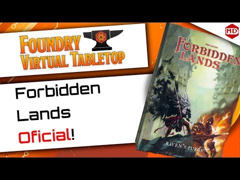 Módulos Oficiais de Forbidden Lands no Foundry VTT – Agilize Seu Jogo! ()
