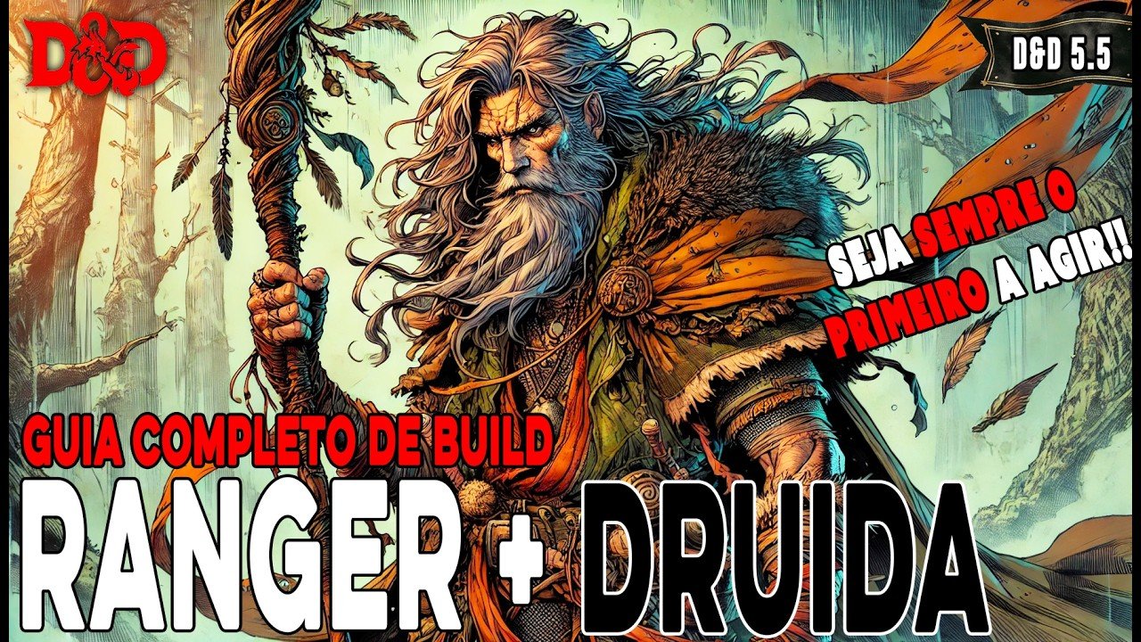 [D&D] Build Deus da Iniciativa | Ranger + Druida – Dicas de RPG #358 ()