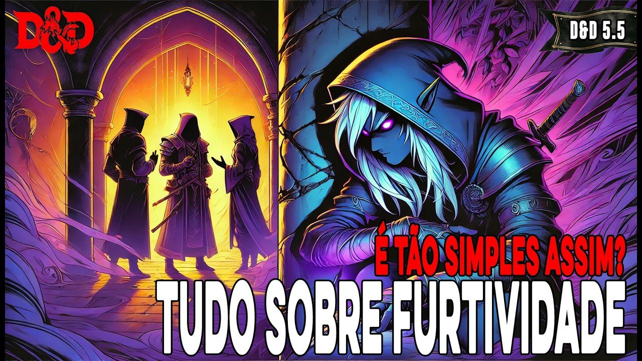 D&D 2024 Tudo sobre Furtividade Dicas de RPG #351 ()