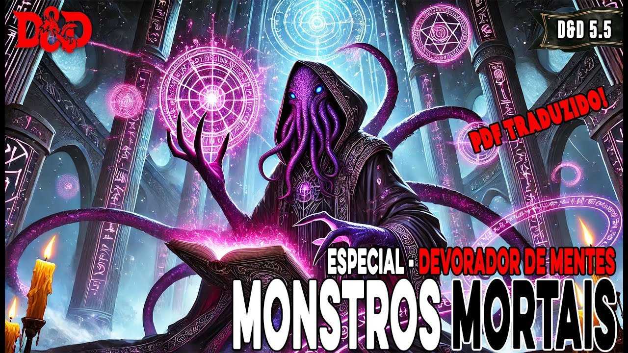 [D&D] Perigo de TPK – Monstros Mortais | Especial: Devoradores de Mentes – Dicas de RPG #357 ()