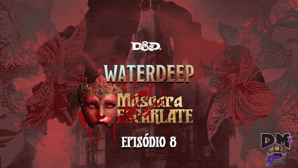 Waterdeep: A Máscara Escarlate EP 08| D&D 5e (noreply@youtube.com (Dano Máximo)) - Campanhas e Projetos de RPG - RPG - Mestre Charles Corrêa - - Após derrotarem as bruxas que atormentavam Undercliff, nossos heróis voltam a Waterdeep.O que será que os espera? Que convite misterioso é esse que os aguarda?ð Próxima sessão: Quinta-feira, 10 de abril⏰ Horário: 20:30 (BRT)ð Ao vivo no canal do Dano Máximo RPG!Se perdeu alguma sessão, não se preocupe! Acompanhe tudo na playlist da aventura aqui: ⚔️ O que vem a seguir? Descubra com a gente AO VIVO! ð²ð¥Se perdeu alguma sessão, não se preocupe! Acompanhe tudo na playlist da aventura aqui: https://youtube.com/playlist?list=PLdGaY9_h--pZLTAn46BZr5wHNVaRp7ylv&si=PGWeorouqN1c9vpuð¢ Nos siga nas redes sociais para mais conteúdos sobre RPG!Instagram: @DanoMaximoArtesð¨@raseckefa_83Trilha Sonora ðµTabletop Audio - www.tabletopaudio.com