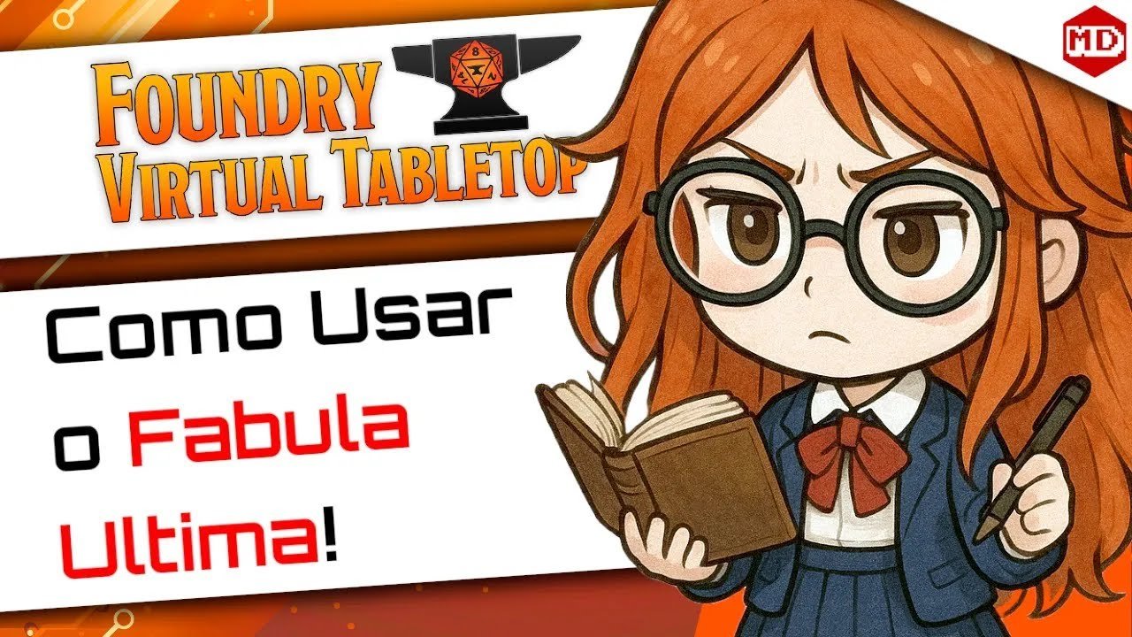 Fabula Ultima no Foundry VTT (noreply@youtube.com (Mestre Digital))