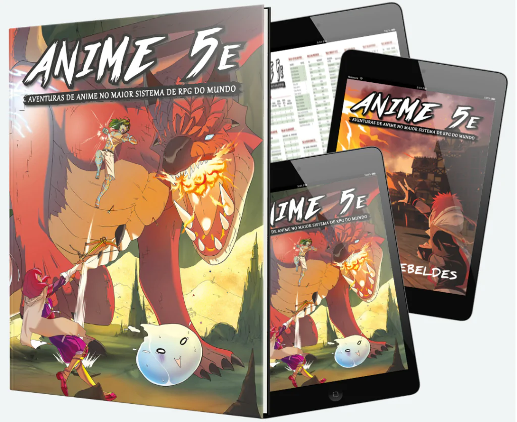 Financiamento Coletivo: Anime 5e RPG (Talude)